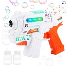 اسباب بازی تفنگ حباب ساز موزیکال مدل Bubble Gun_اسباب بازی تفنگ