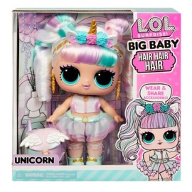 عروسک دخترانه ال او ال سورپرایز LOL Surprise سری Hair Hair Hair مدل Unicorn