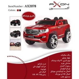 اسباب بازی ماشین شارژی لندکروز متالیک چهار موتور AX2078 _اسباب بازی ماشین شارژی