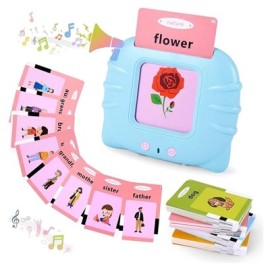 اسباب بازی مدل دستگاه فلش کارت سخنگو آموزش زبان انگلیسی و فارسی_بازی فکری